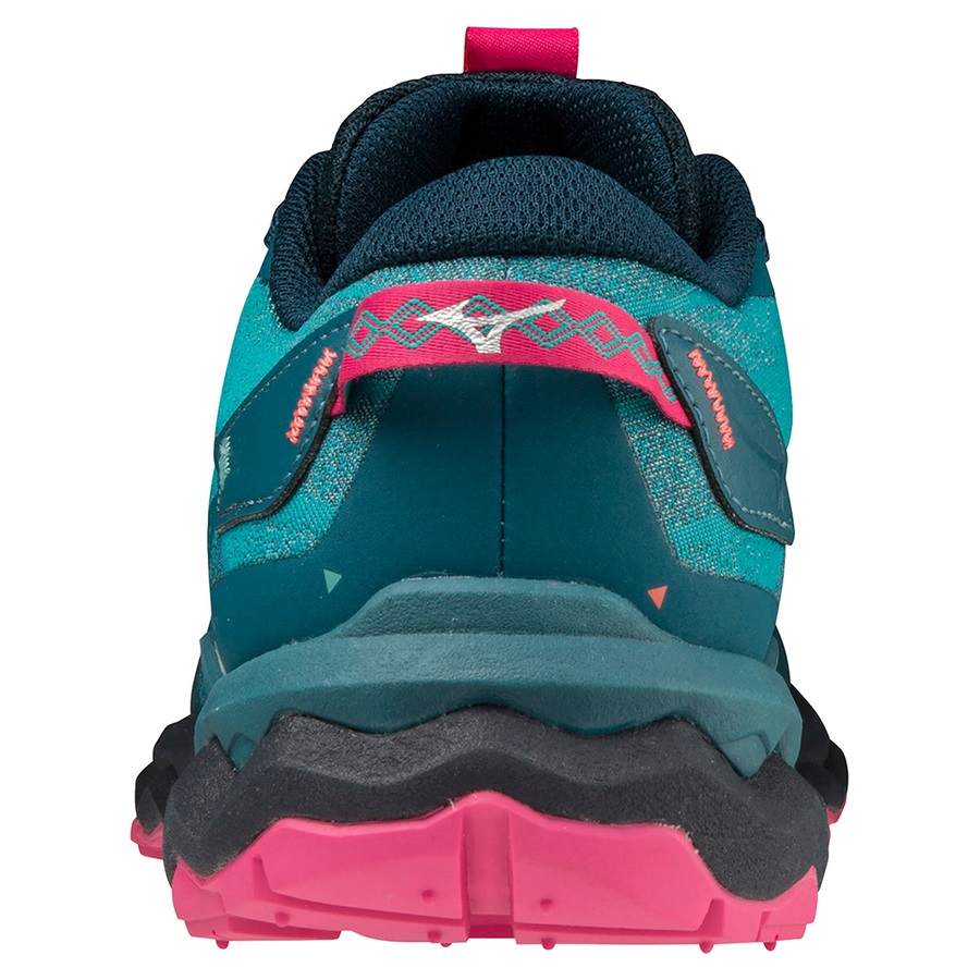 Turquoise Women's Mizuno Wave Daichi 7 Trail Running Shoes | Philippines-715920