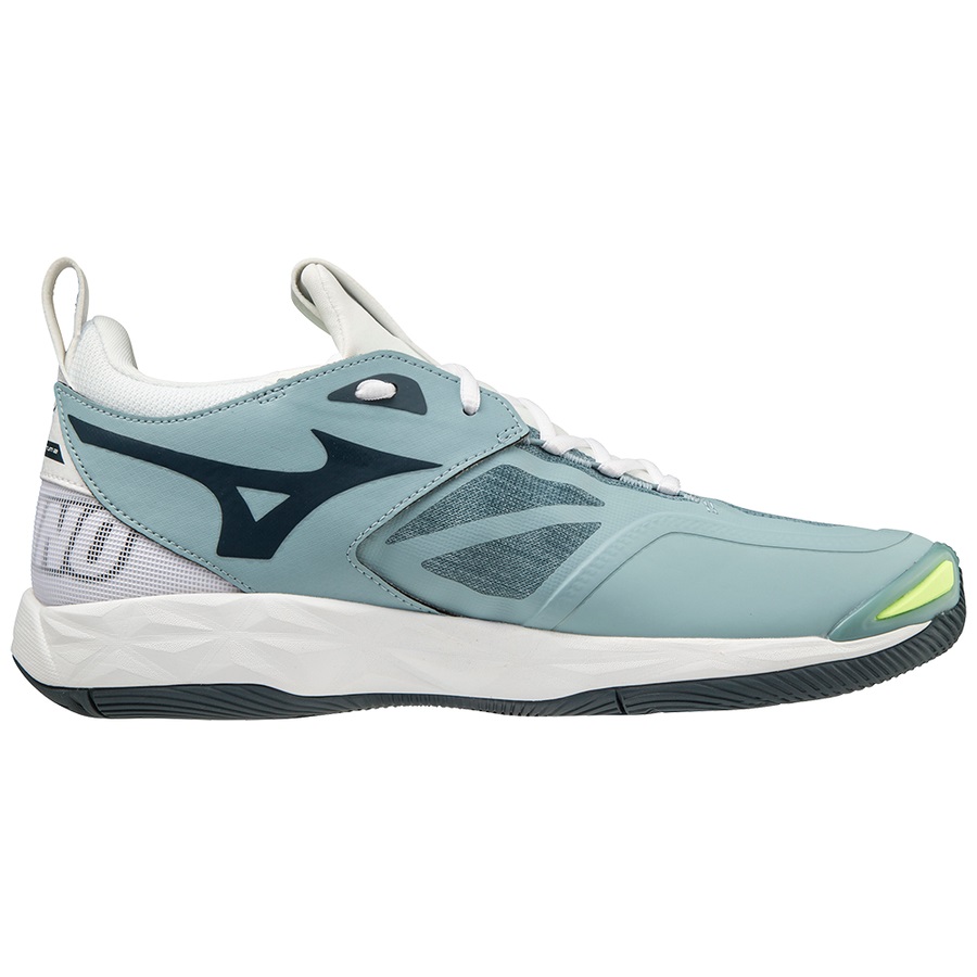 Turquoise Women's Mizuno Wave Momentum 2 Volleyball Shoes | Philippines-487965