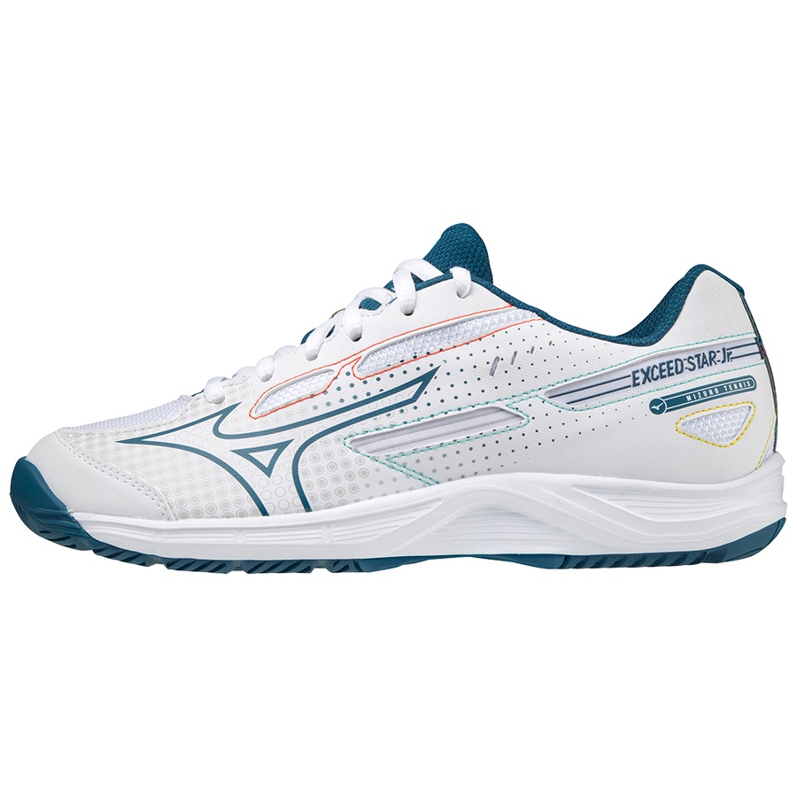 White Men\'s Mizuno Exceed Star Jr. AC Training Shoes | Philippines-543602