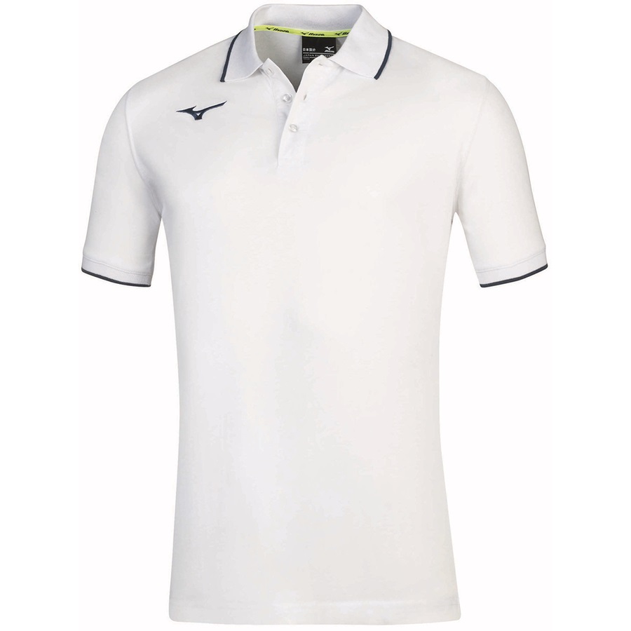 White Men\'s Mizuno Mizuno Polo Tops | Philippines-519680