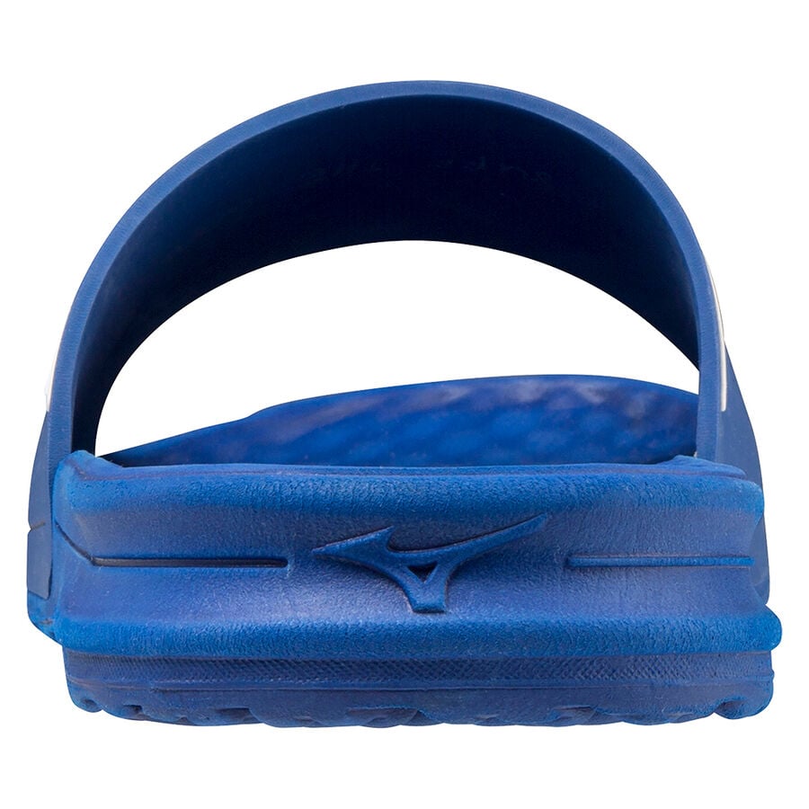 White Men's Mizuno Relax Slide 2 Sliders | Philippines-962403