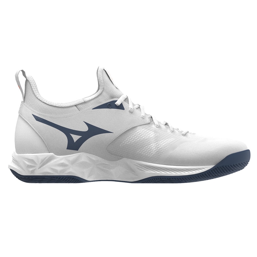 White Men's Mizuno Wave Dimension Volleyball Shoes | Philippines-251698