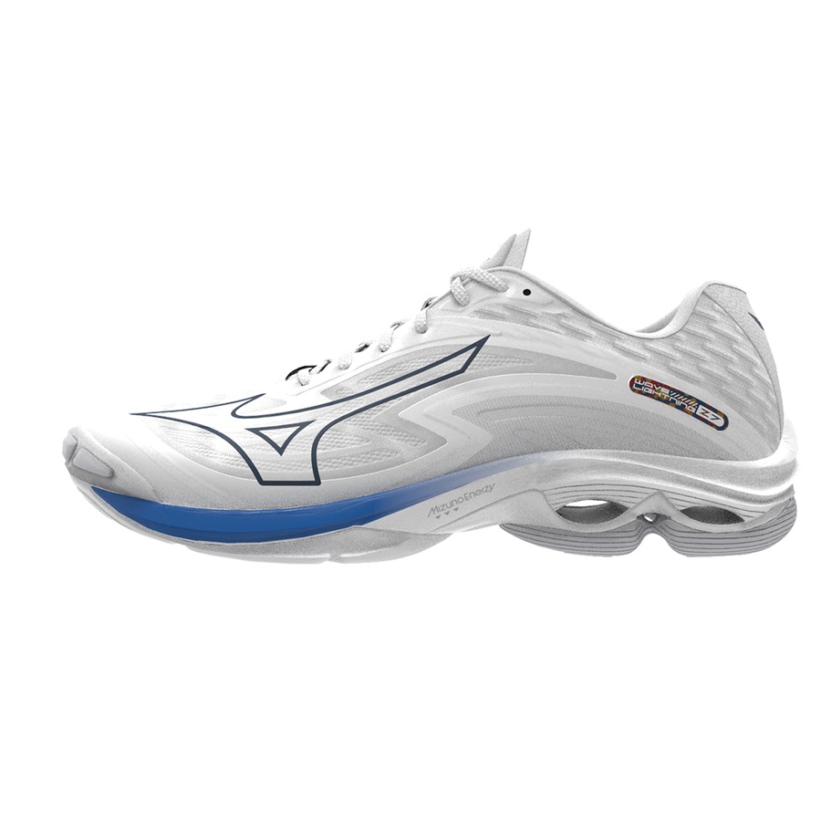 White Men\'s Mizuno Wave Lightning Z7 Volleyball Shoes | Philippines-643091