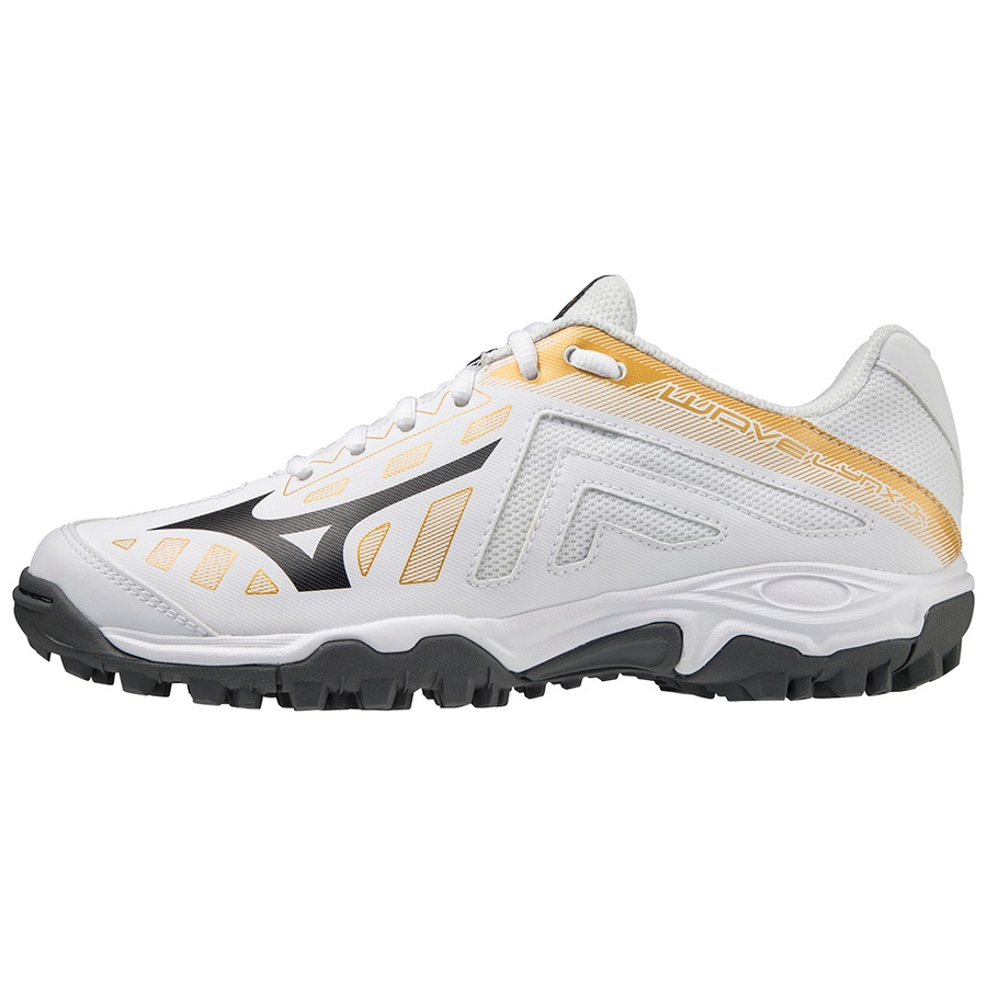 White Men\'s Mizuno Wave Lynx JR Field Hockey Shoes | Philippines-139726