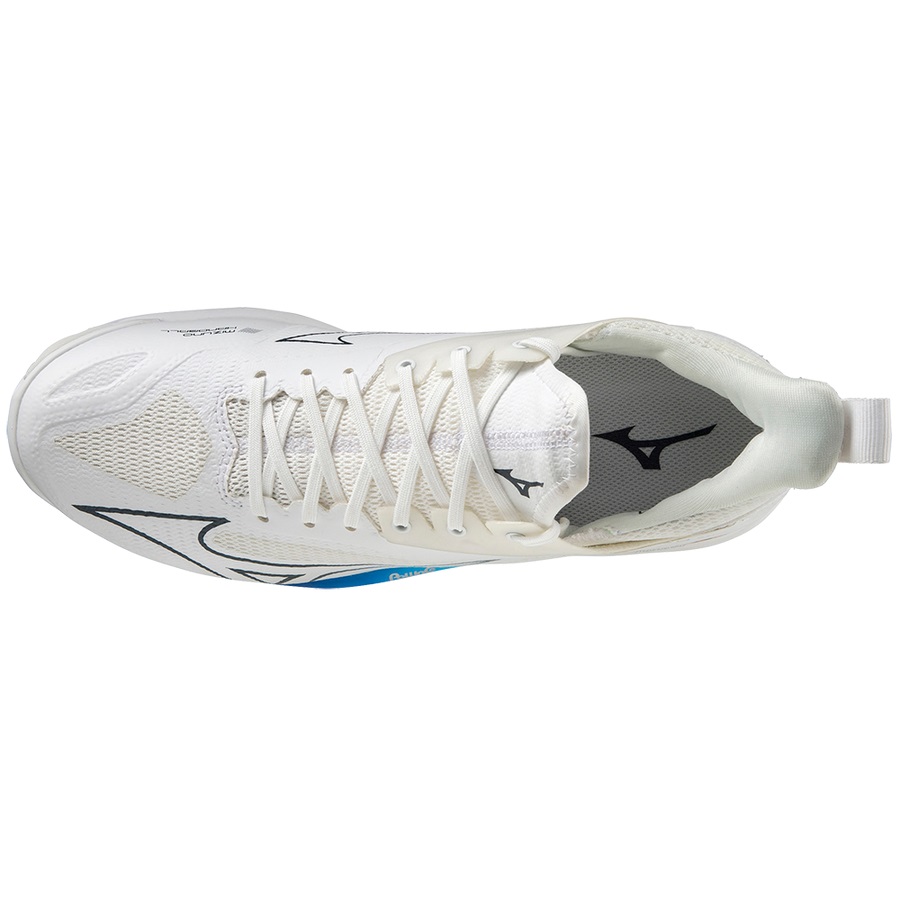 White Men's Mizuno Wave Mirage 4 Handball Shoes | Philippines-519867