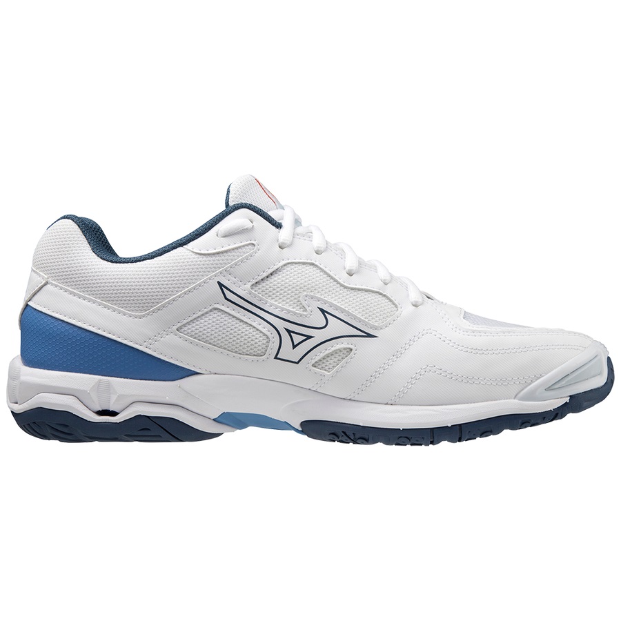 White Men's Mizuno Wave Phantom 3 Handball Shoes | Philippines-135072