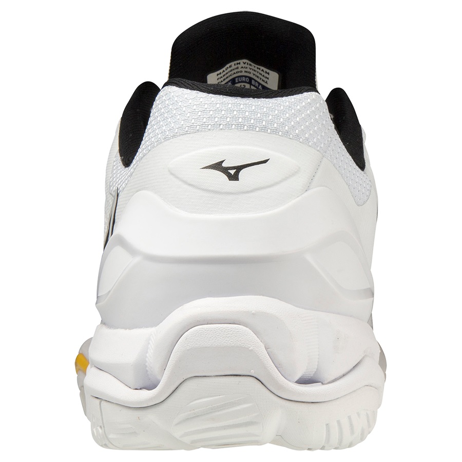 White Men's Mizuno Wave Stealth V Handball Shoes | Philippines-017524