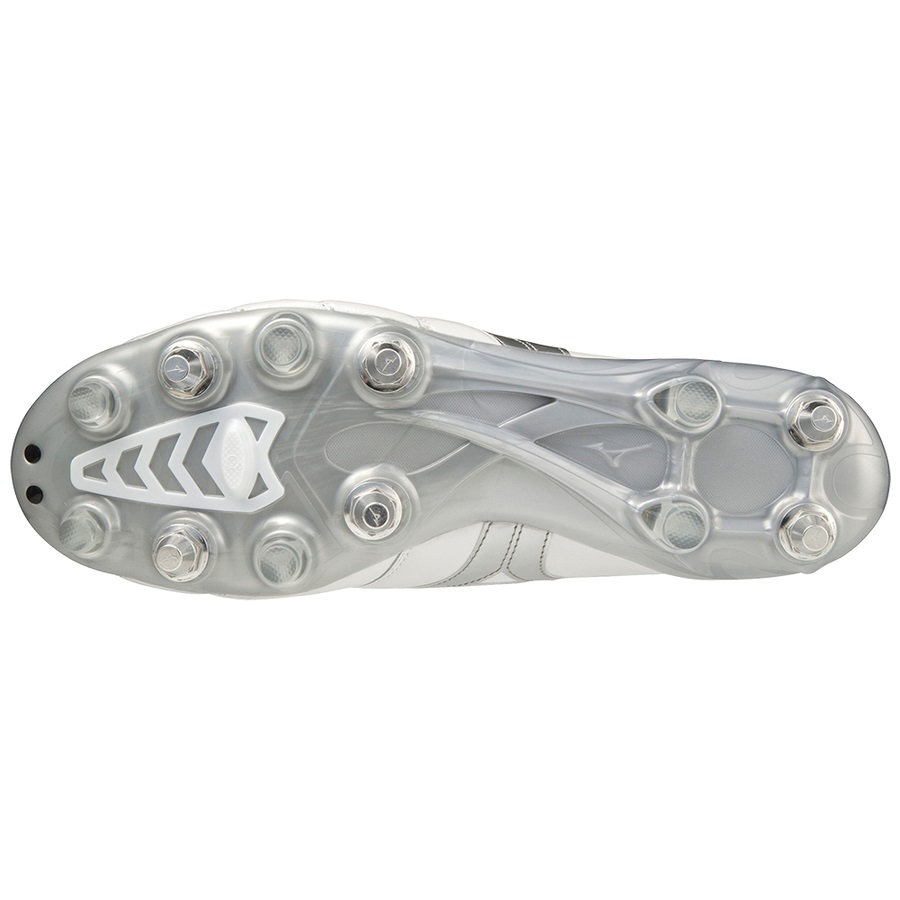 White / Silver Women's Mizuno Morelia DNA Japan Mx Football Boots | Philippines-142675