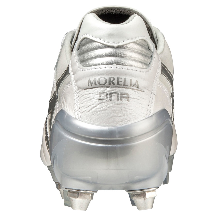 White / Silver Women's Mizuno Morelia DNA Japan Mx Football Boots | Philippines-142675