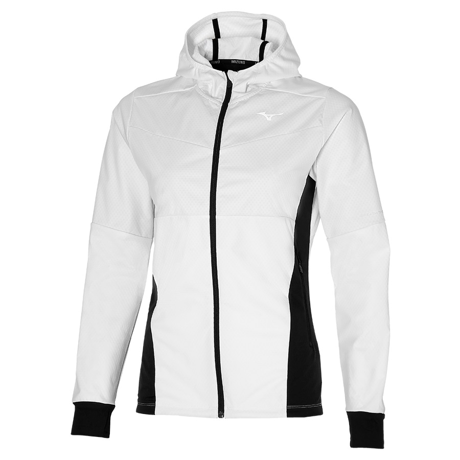 White Women\'s Mizuno Bt Jk Jackets | Philippines-479538