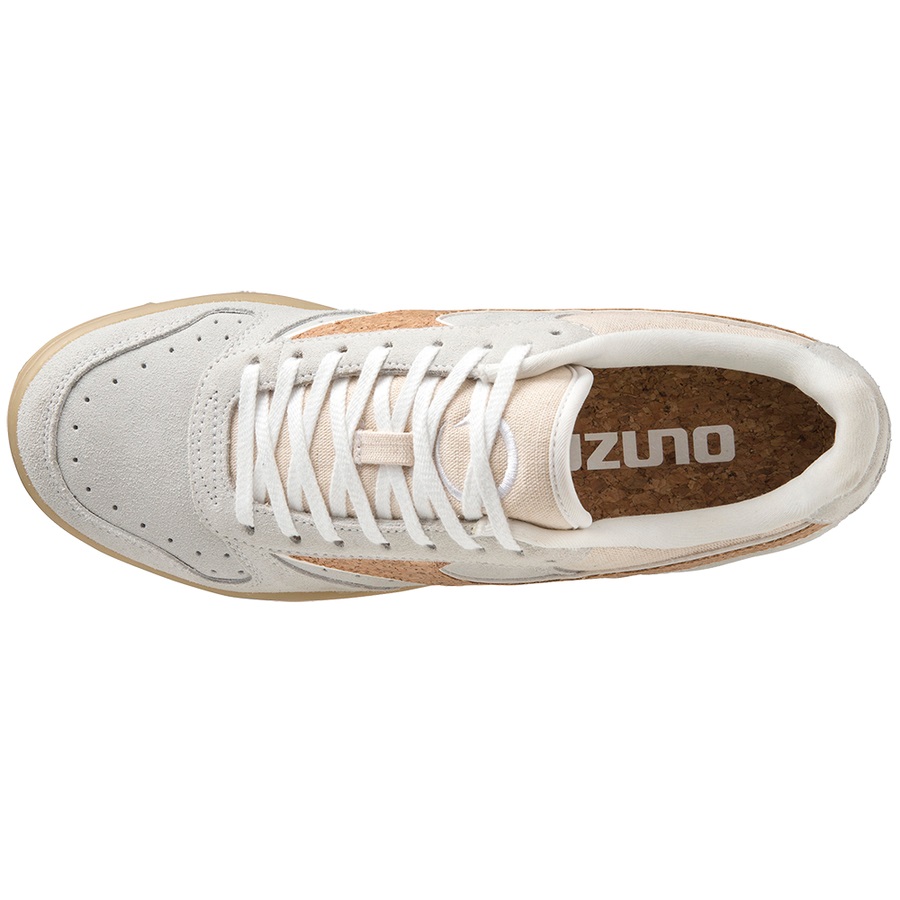 White Women's Mizuno City Wind Undyed Sneakers | Philippines-801937