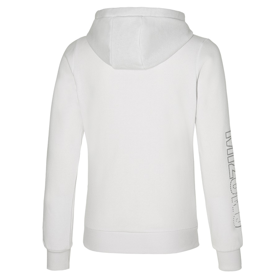 White Women's Mizuno Mizuno Sweat Jackets | Philippines-982635