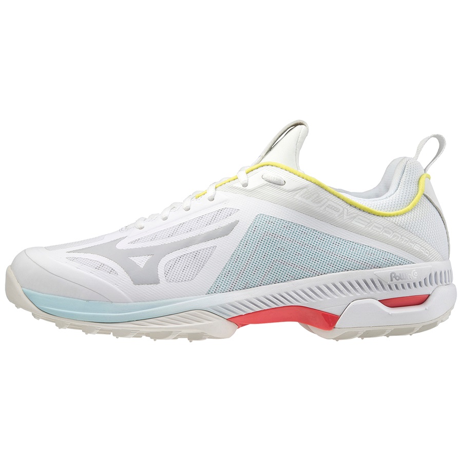 White Women\'s Mizuno Wave Panthera Field Hockey Shoes | Philippines-354706