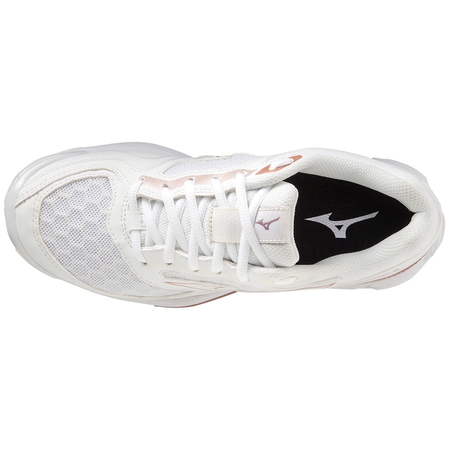 White Women's Mizuno Wave Phantom 3 Handball Shoes | Philippines-267953