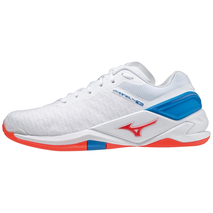 White Women\'s Mizuno Wave Stealth Neo Handball Shoes | Philippines-495387