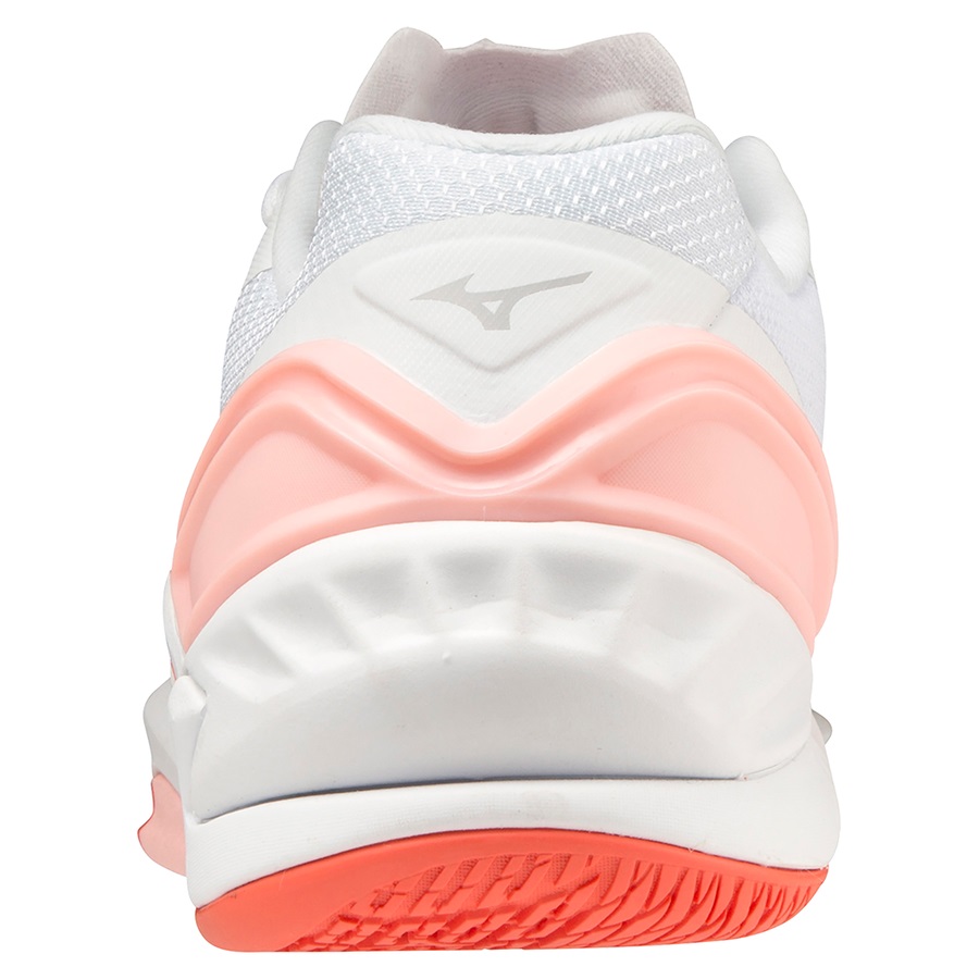 White Women's Mizuno Wave Stealth Neo Nb Netball Shoes | Philippines-431627