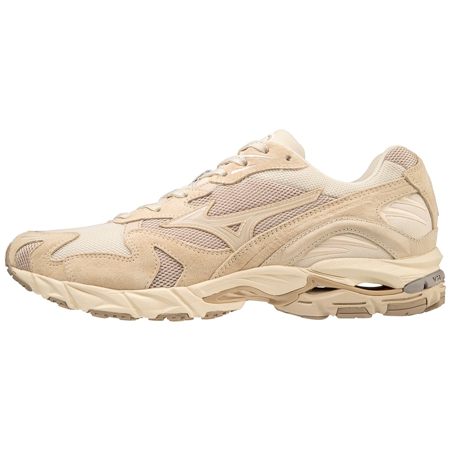 Beige Men's Mizuno Wave Rider 10 Sneakers | Philippines-457820