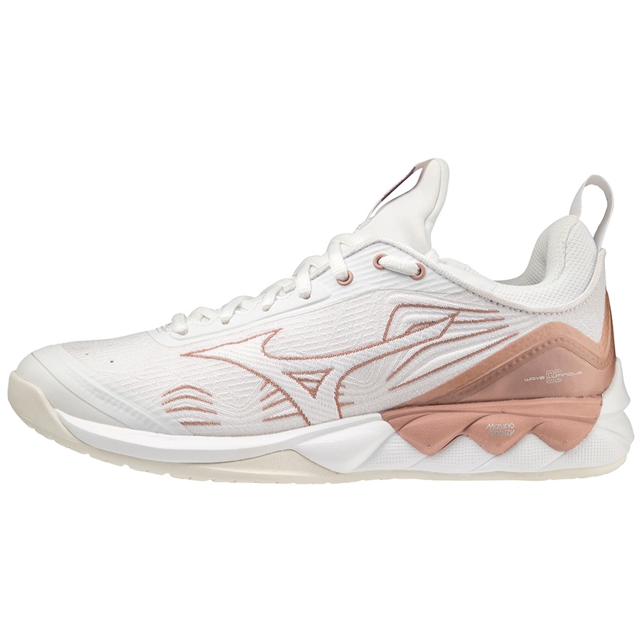 Beige Women's Mizuno Wave Luminous 2 Volleyball Shoes | Philippines-517904