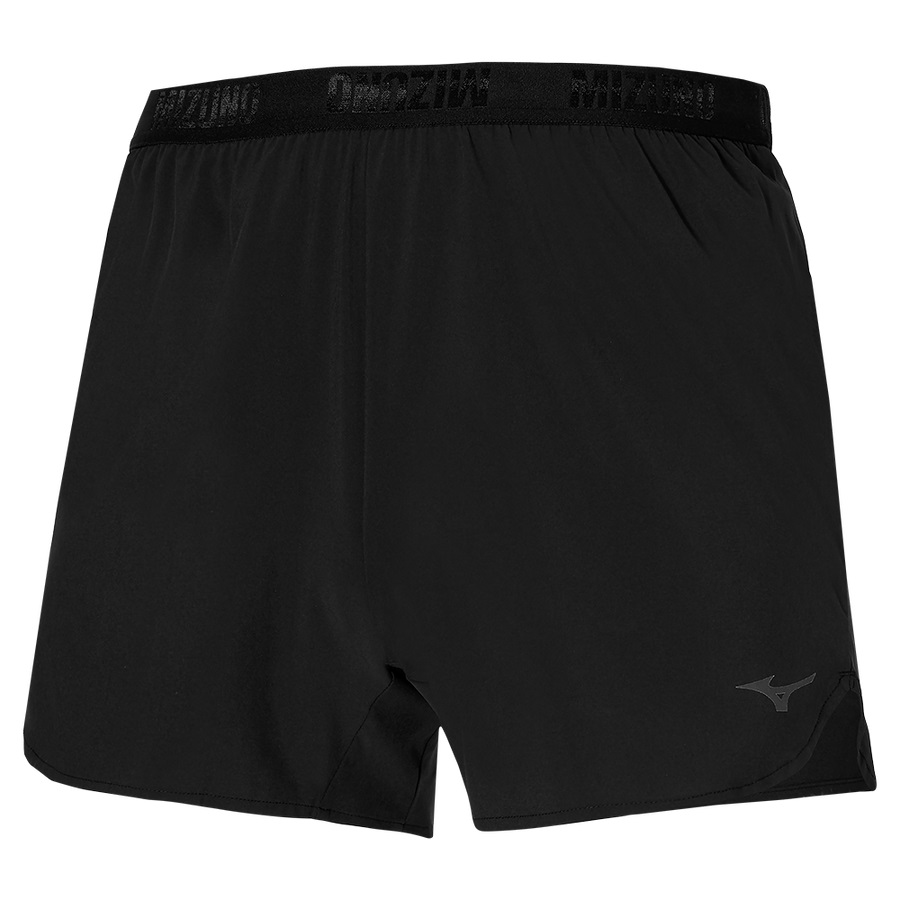 Black Men's Mizuno Aero 4.5 Shorts | Philippines-489316