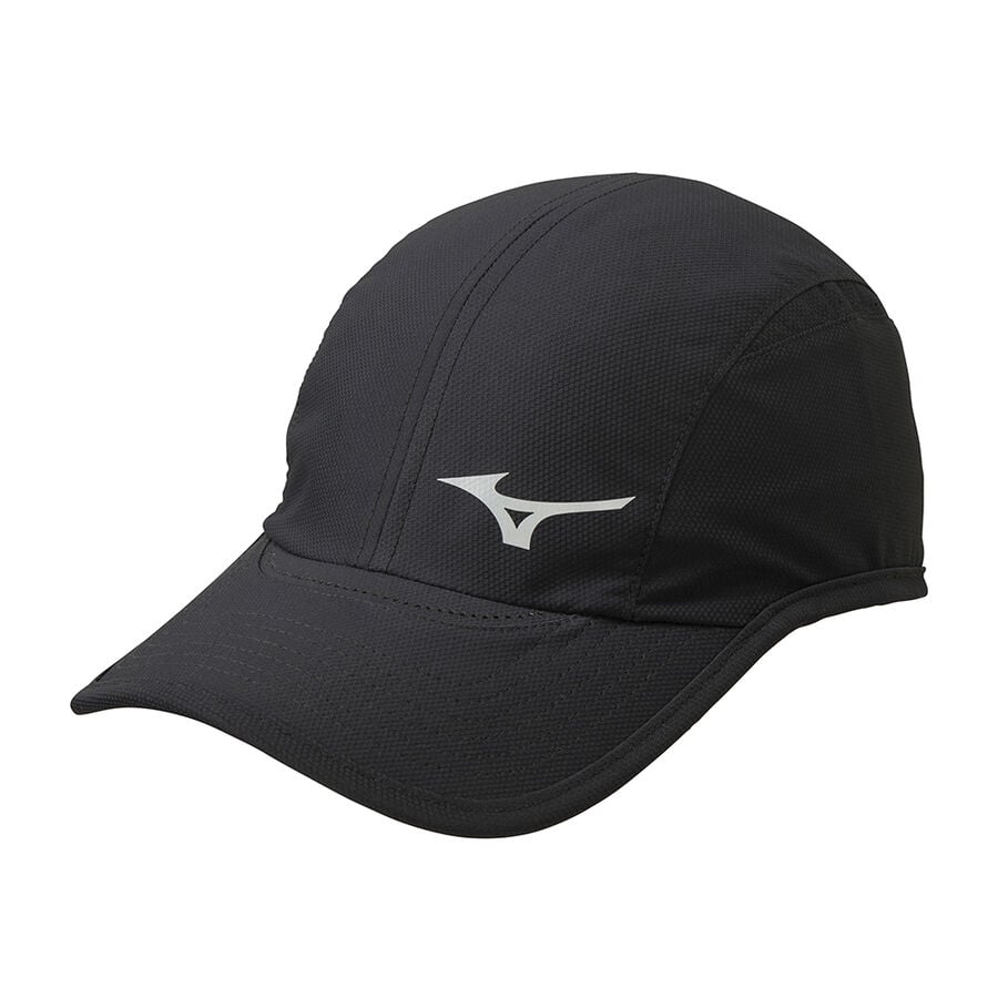 Black Men's Mizuno DryLite Cap Sports Headwear | Philippines-173594