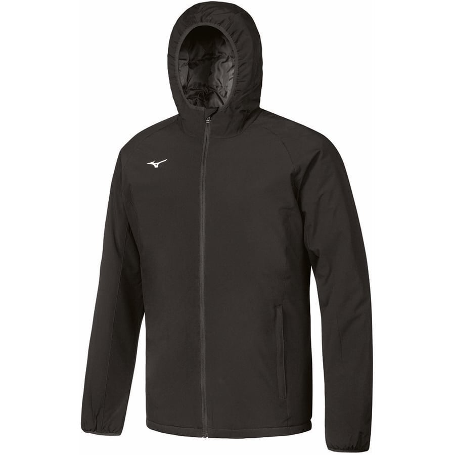 Black Men's Mizuno Padded Jackets | Philippines-064273