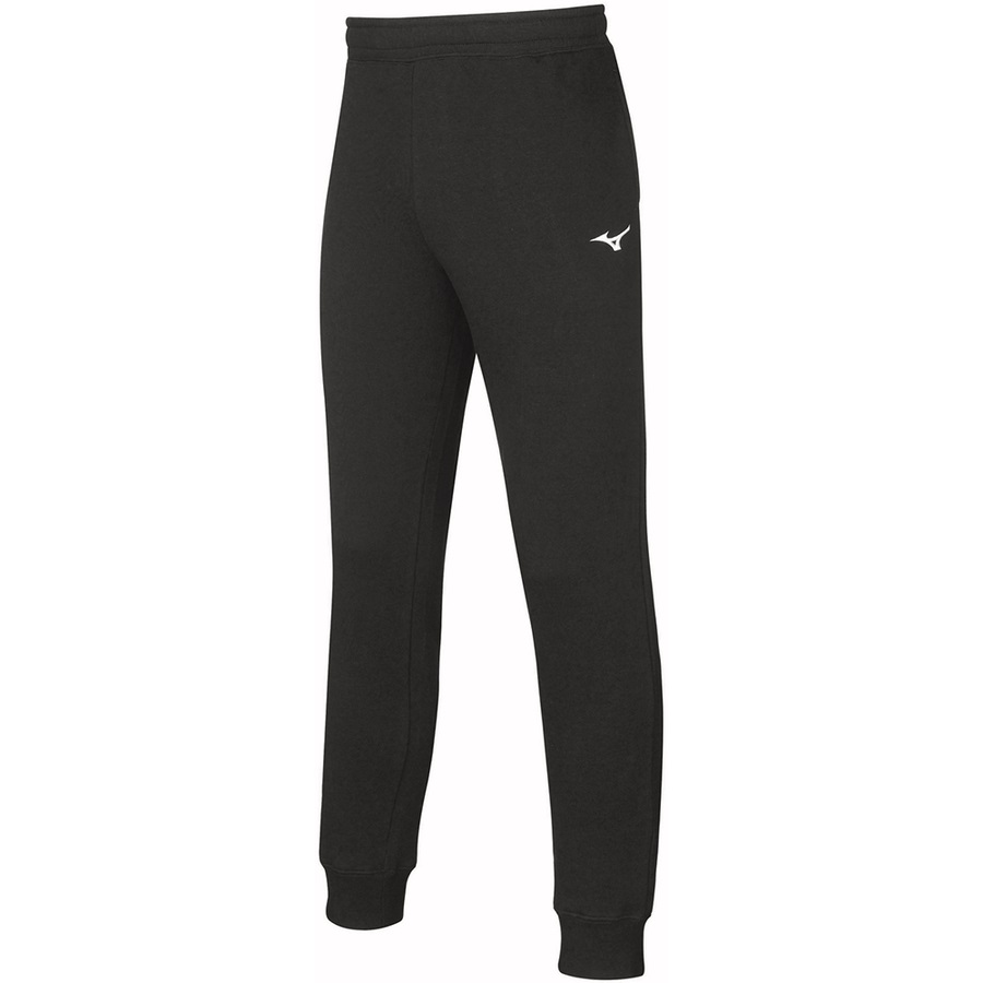 Black Men's Mizuno Sweat Pants | Philippines-485203