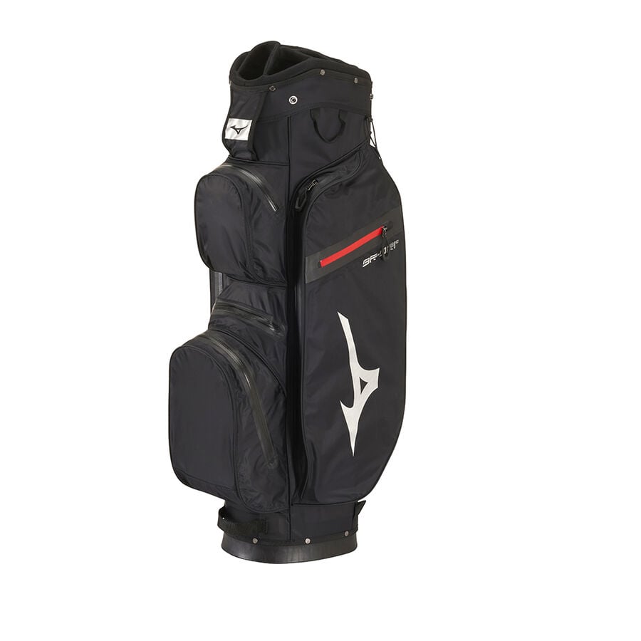 Black / Silver Men's Mizuno BR-DR1C CART Bags | Philippines-187356