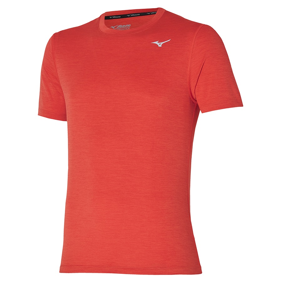 Blue Men's Mizuno Impulse Core Tee | Philippines-378104