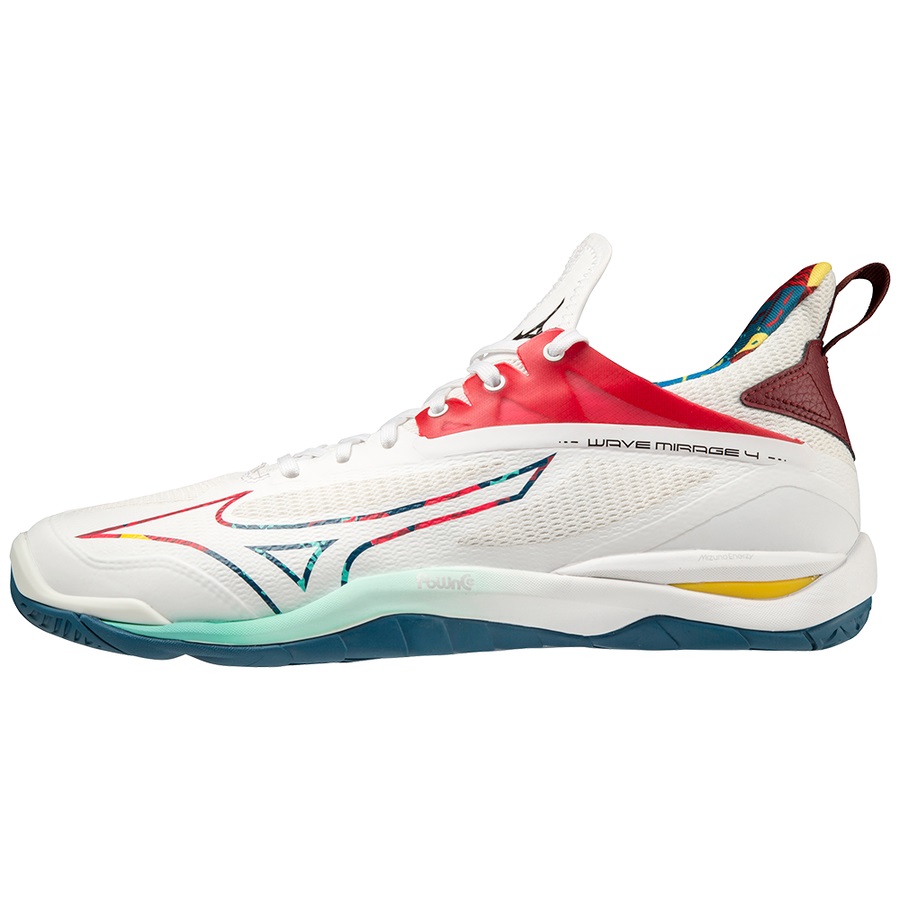 Blue Men's Mizuno Wave Mirage 4 Handball Shoes | Philippines-613924