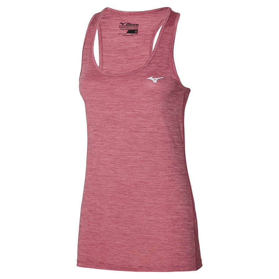 Burgundy Women's Mizuno Impulse Core Tank | Philippines-419783