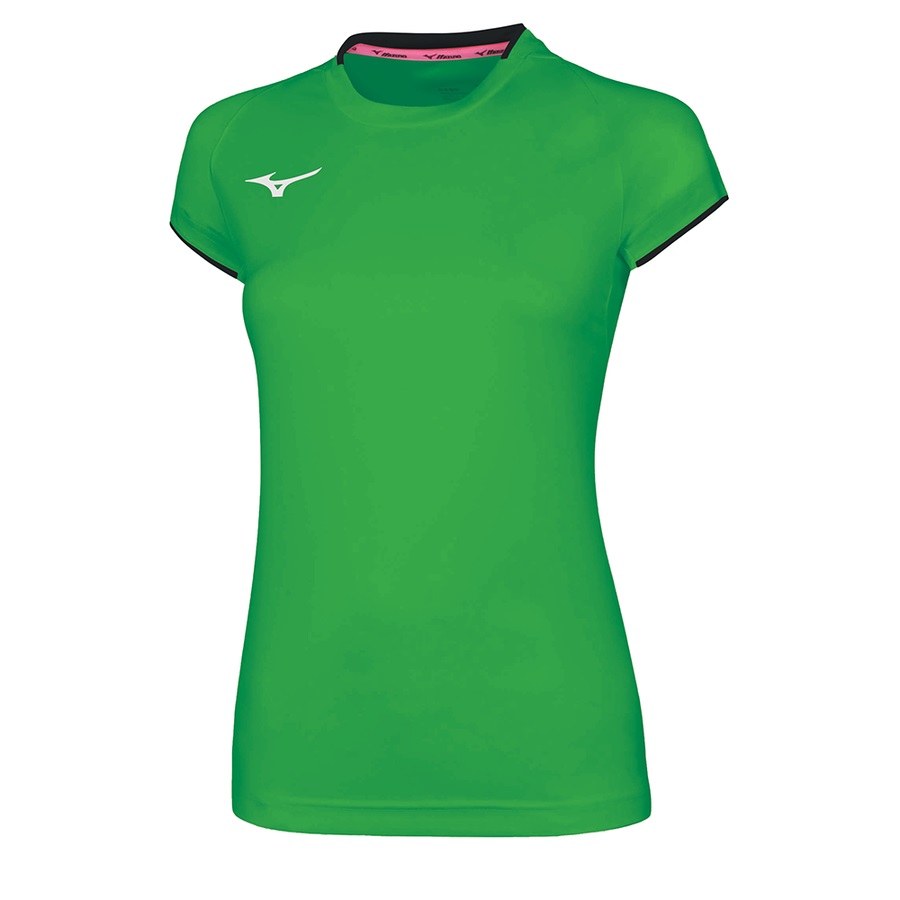 Green Women's Mizuno Core SS Tee | Philippines-283605