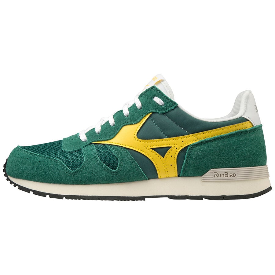 Green / Yellow Women's Mizuno Mizuno ML87 Sneakers | Philippines-318925