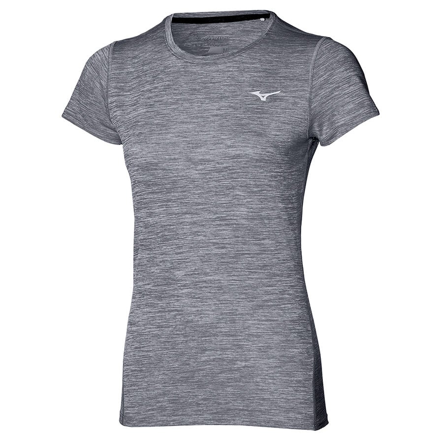 Grey Women's Mizuno Impulse Core Tee | Philippines-862345