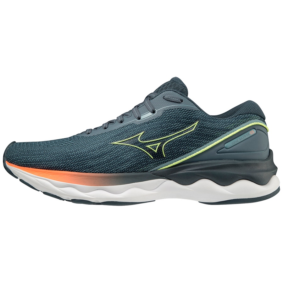 Khaki Men's Mizuno Wave Skyrise 3 Running Shoes | Philippines-731264