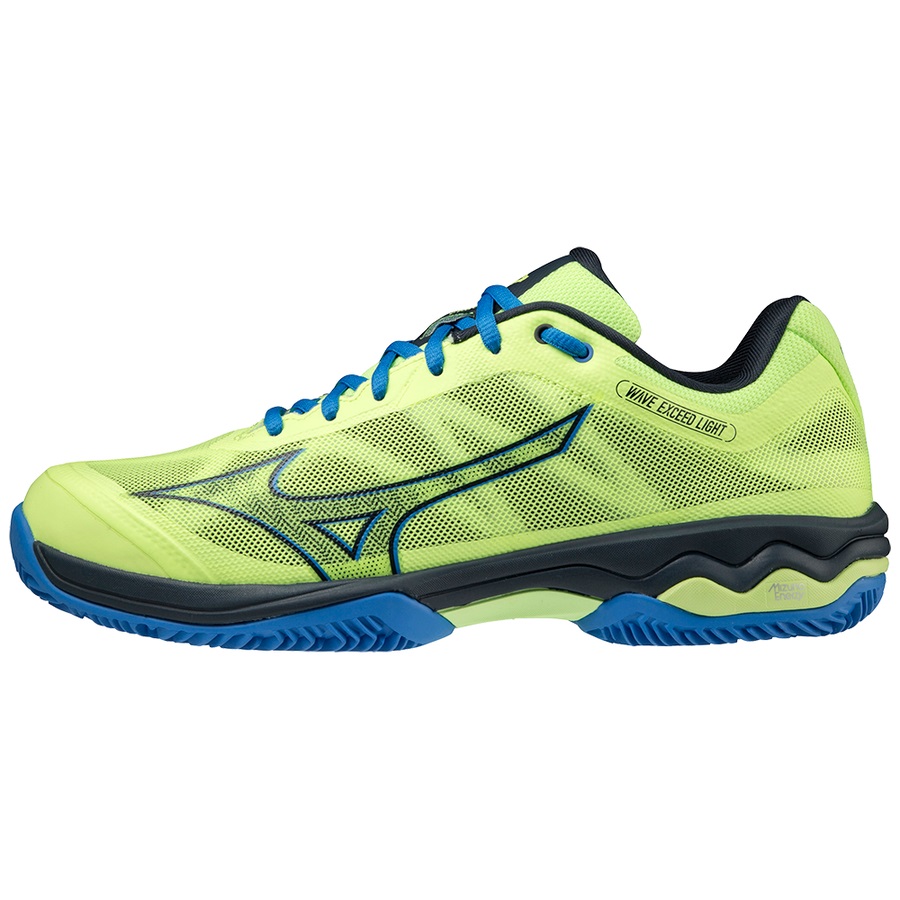 Light Green Men's Mizuno Wave Exceed Light Padel Shoes | Philippines-251470