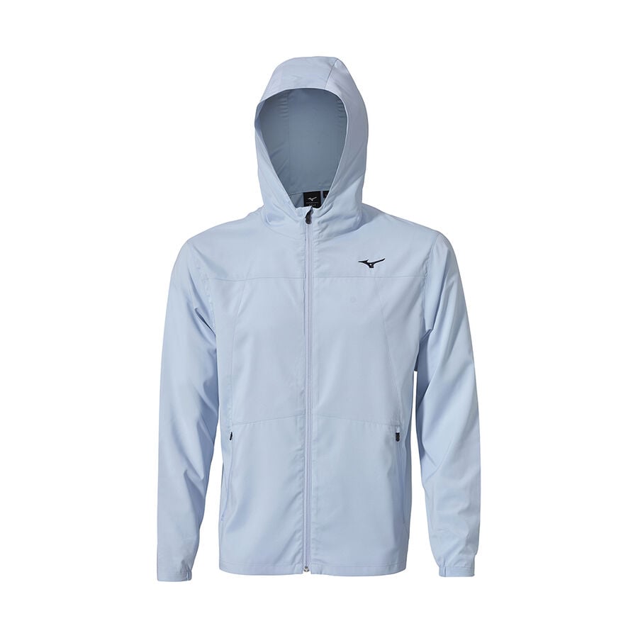 Light Men's Mizuno MT Drizzle Hoodie | Philippines-361495