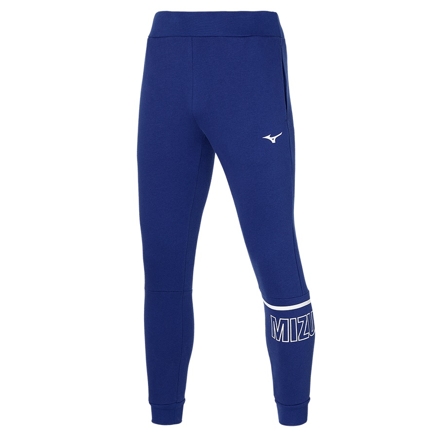 Navy Men's Mizuno Mizuno Sweat Pants | Philippines-107425