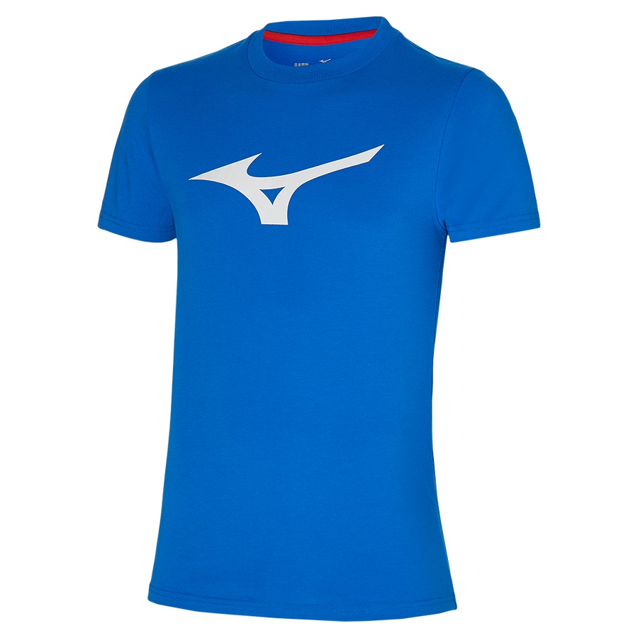 Navy Men's Mizuno Rb Logo Tee | Philippines-603742