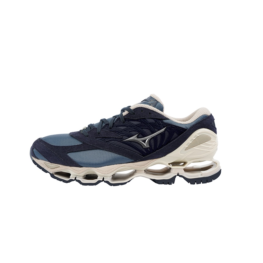 Navy Women's Mizuno Wave Prophecy LS Sneakers | Philippines-319872