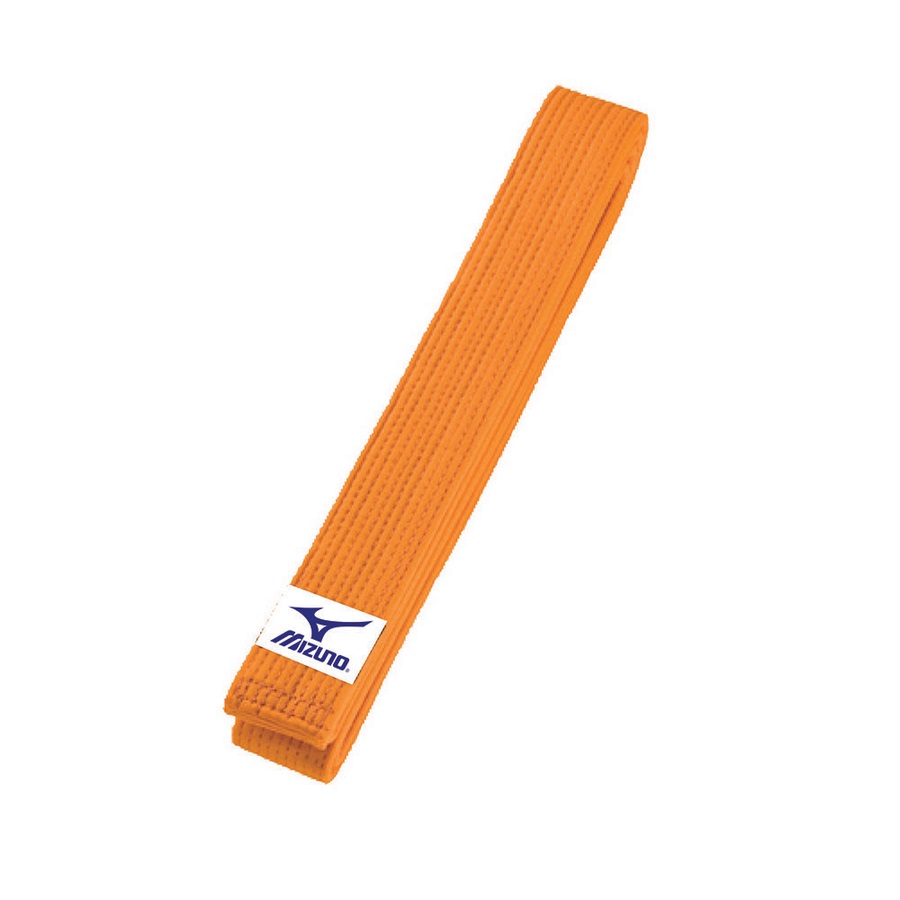 Orange Men's Mizuno OBI Judo Belts | Philippines-597013