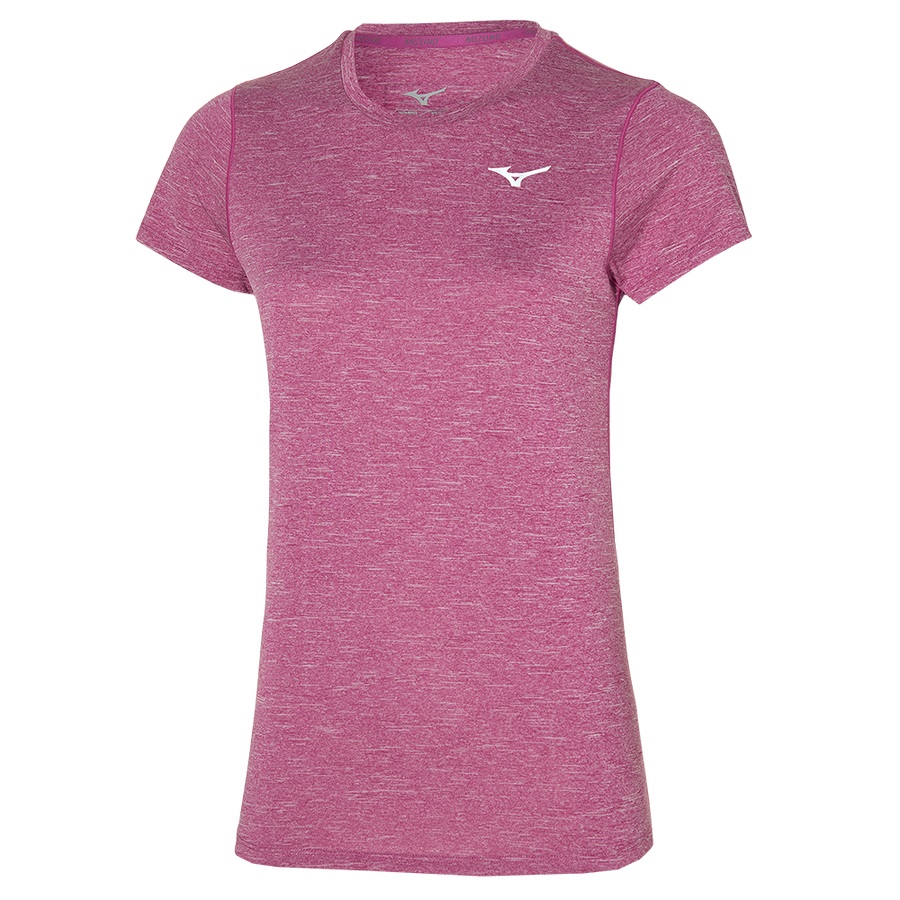 Purple Women's Mizuno Core Graphic Tee | Philippines-042683