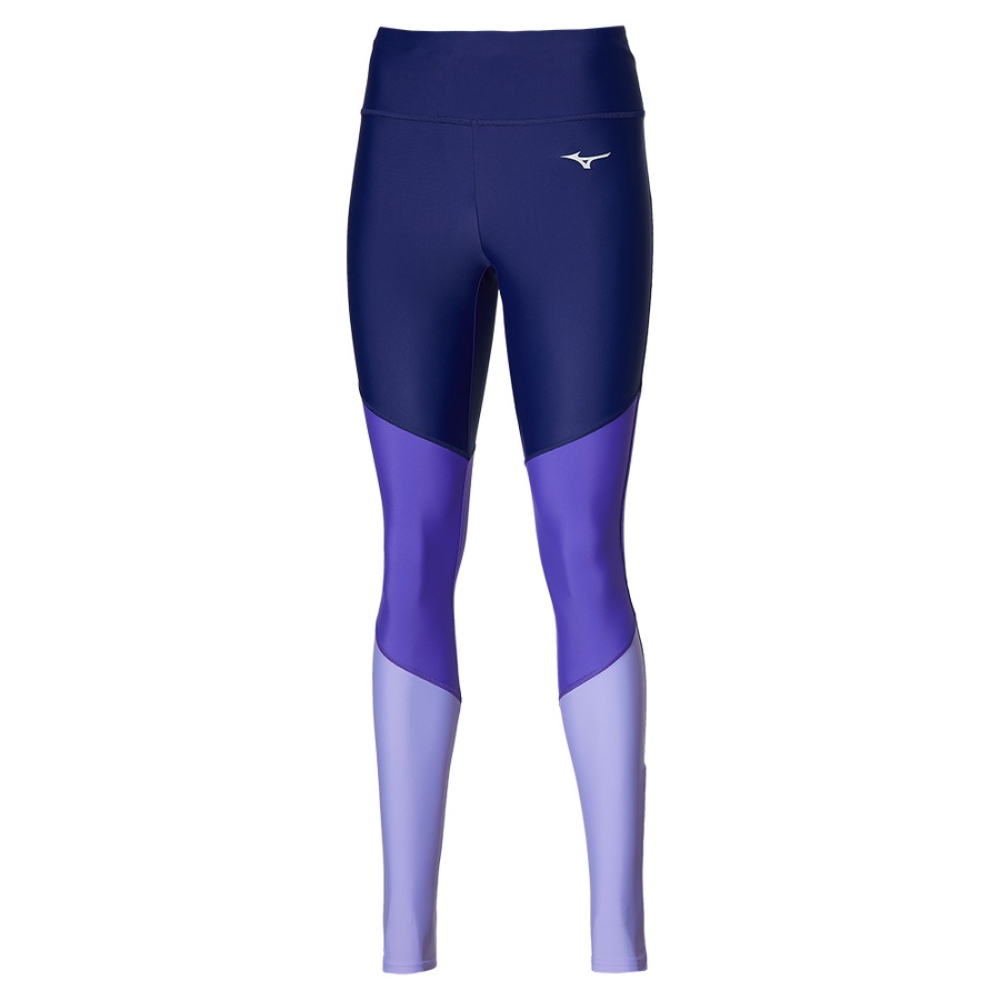 Purple Women's Mizuno Core Long Tights | Philippines-459672