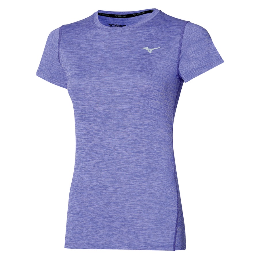 Purple Women's Mizuno Impulse Core Tee | Philippines-213805