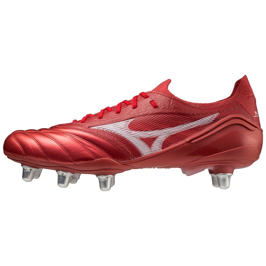 Red Men's Mizuno Morelia Neo III Beta ESI Football Boots | Philippines-348796