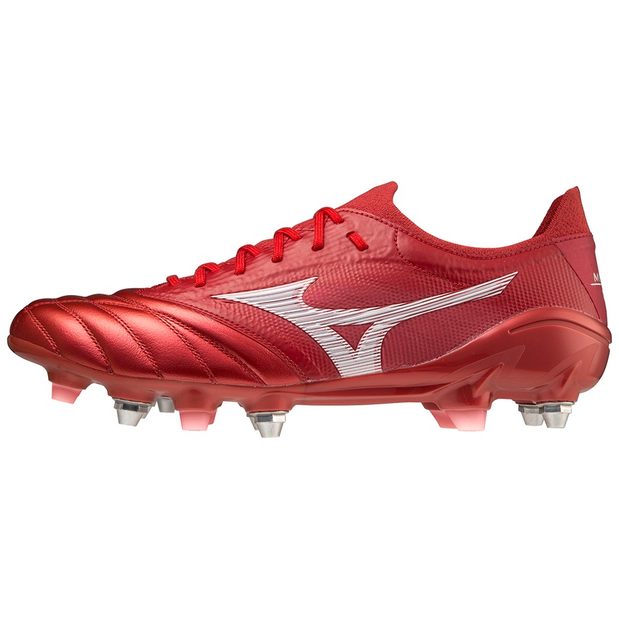 Red Men's Mizuno Morelia Neo III Beta Japan Football Boots | Philippines-609851