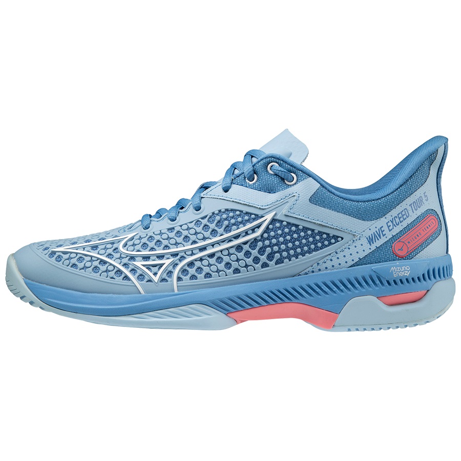 Rose Women's Mizuno Wave Exceed Tour 5 CC Tennis Shoes | Philippines-836421