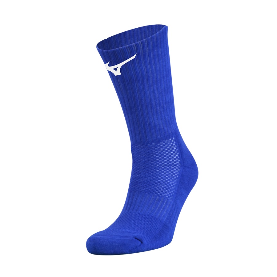 Royal / White Men's Mizuno Handball pair Sports Socks | Philippines-108356