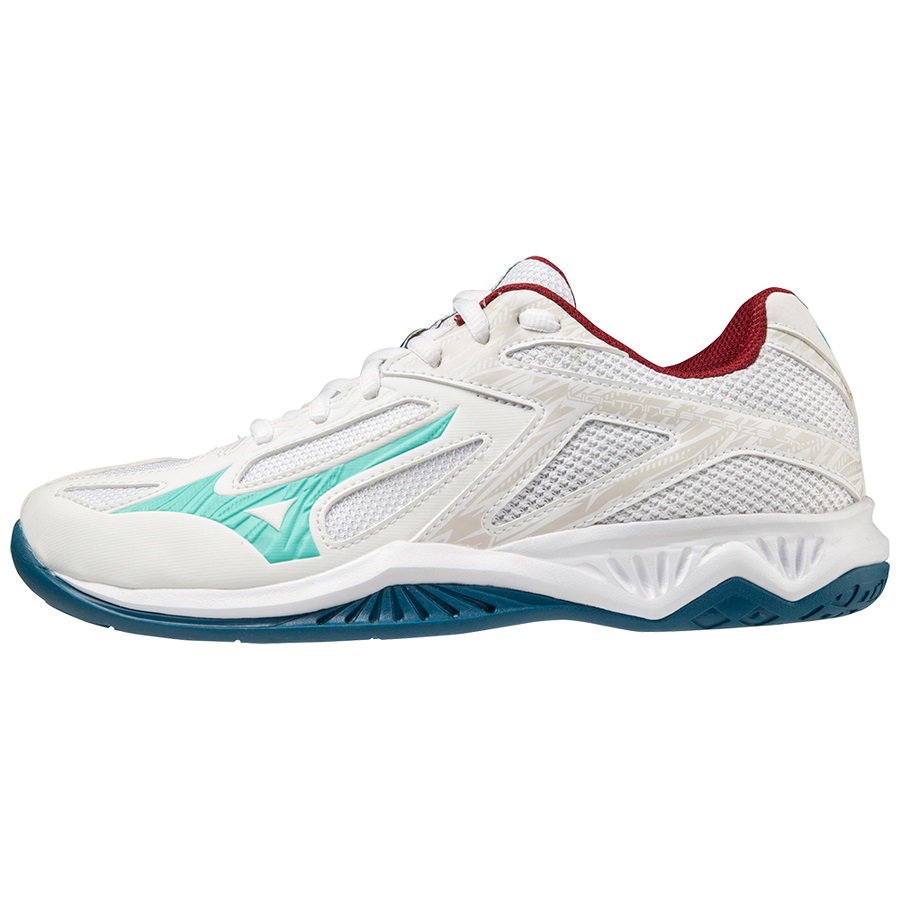 Turquoise / Blue Men's Mizuno Lightning Star Z6 Jr Volleyball Shoes | Philippines-924706