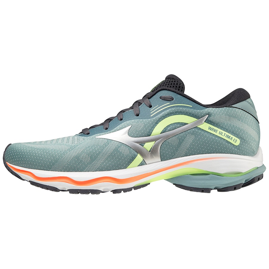 Turquoise Men's Mizuno Wave Ultima 13 Running Shoes | Philippines-852146