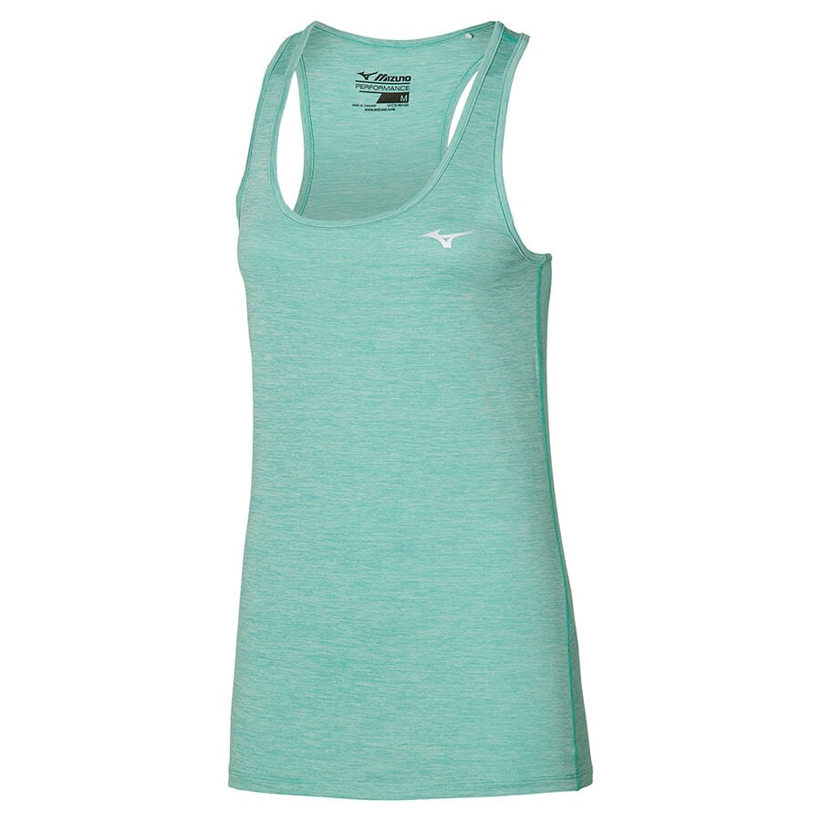 Turquoise Women's Mizuno Impulse Core Tank | Philippines-428907